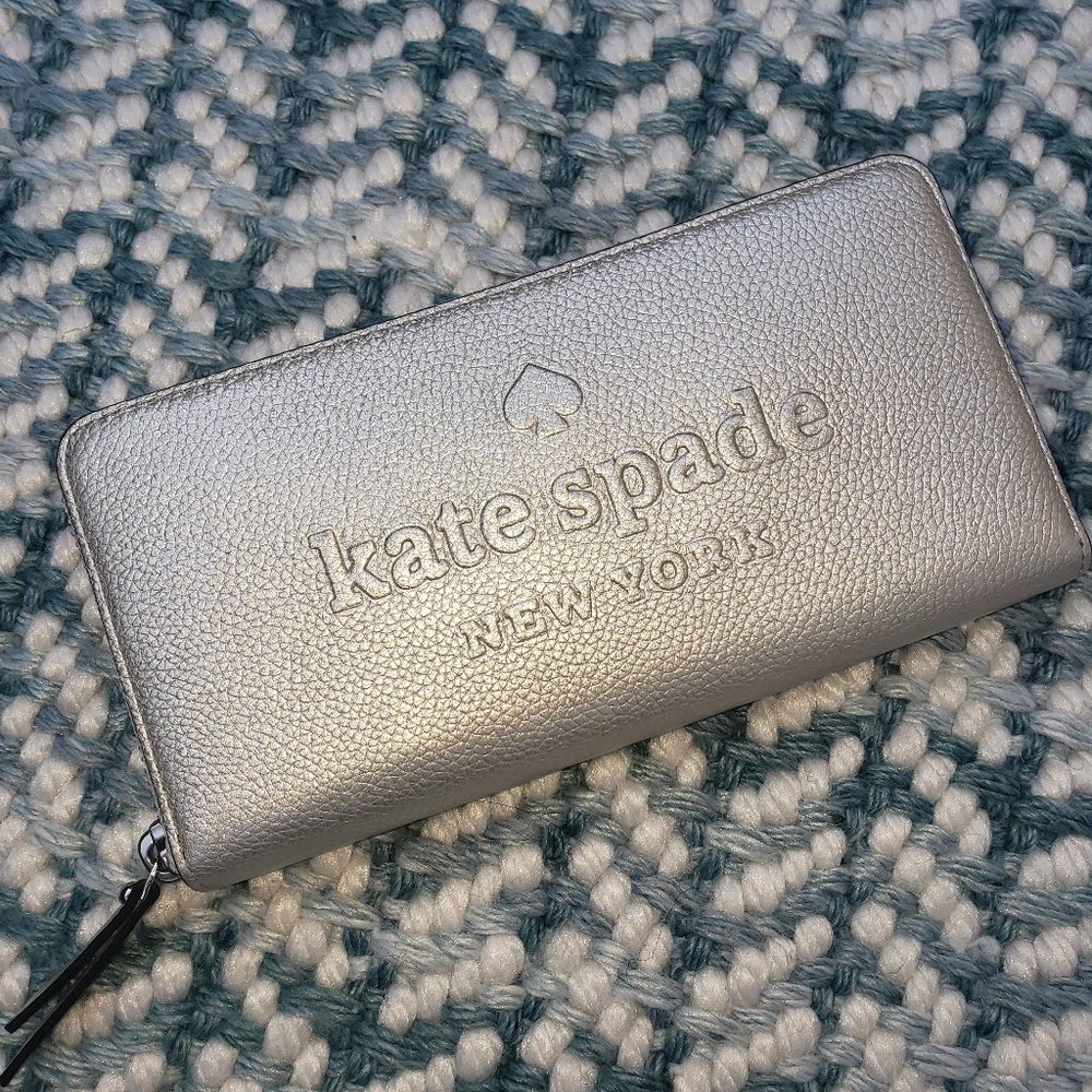 SOLD 🤑 KATE SPADE Neda Larchmont Leather Wallet NEW! - Picture 2 of 12